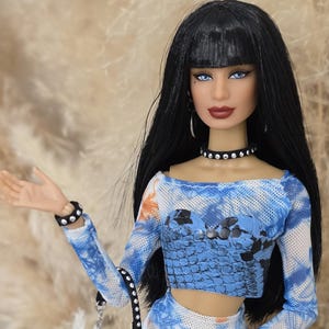Custom Fashion OOAK Doll Xian Xian Repaint Restyled