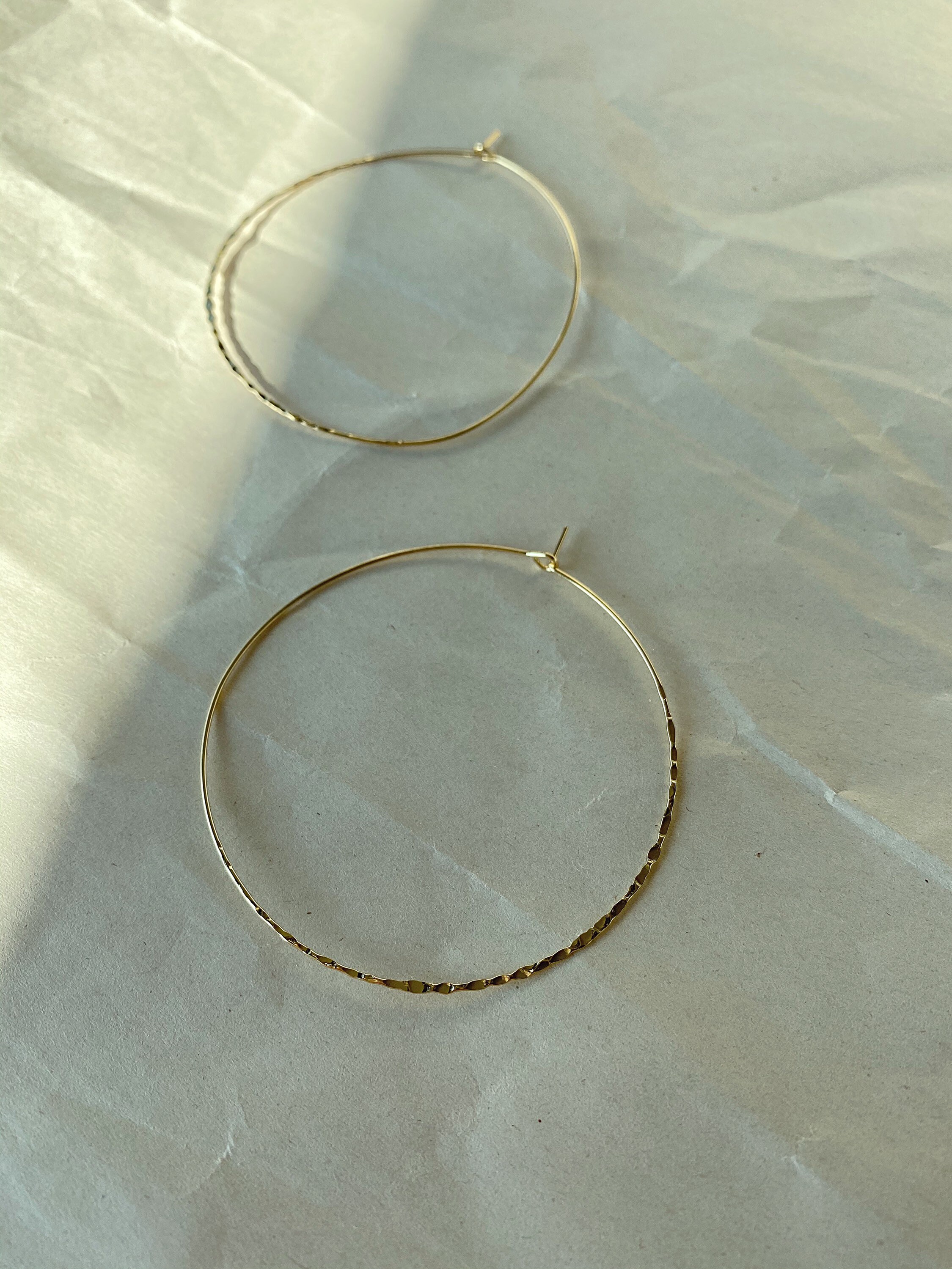 thin big hoops