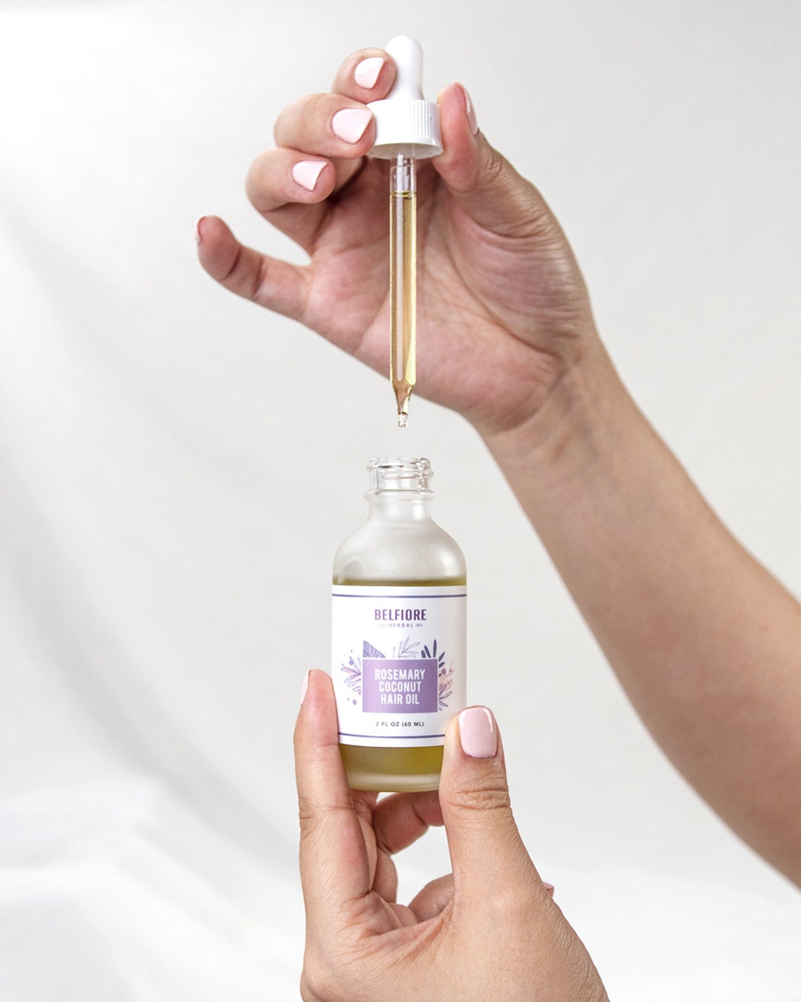 Rosemary Coconut Hair Oil Etsy