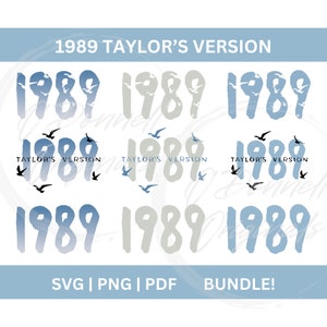 Taylor Swift 1989 Taylor's Version Party Photo Booth Props Color Version  1989 TV Release Party Supplies Instant Digital Download -  New Zealand