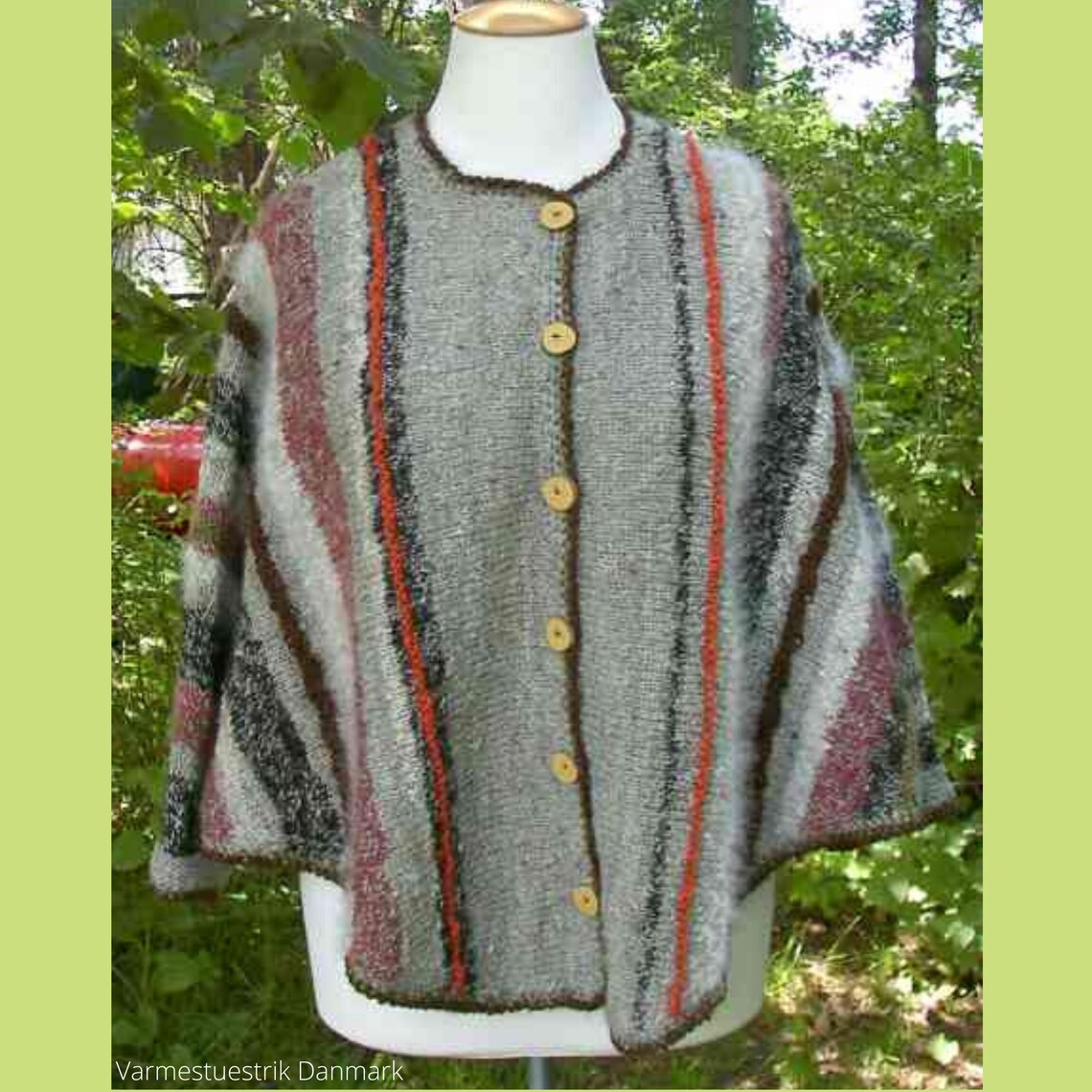 Spanish poncho sweater knitting pattern Etsy