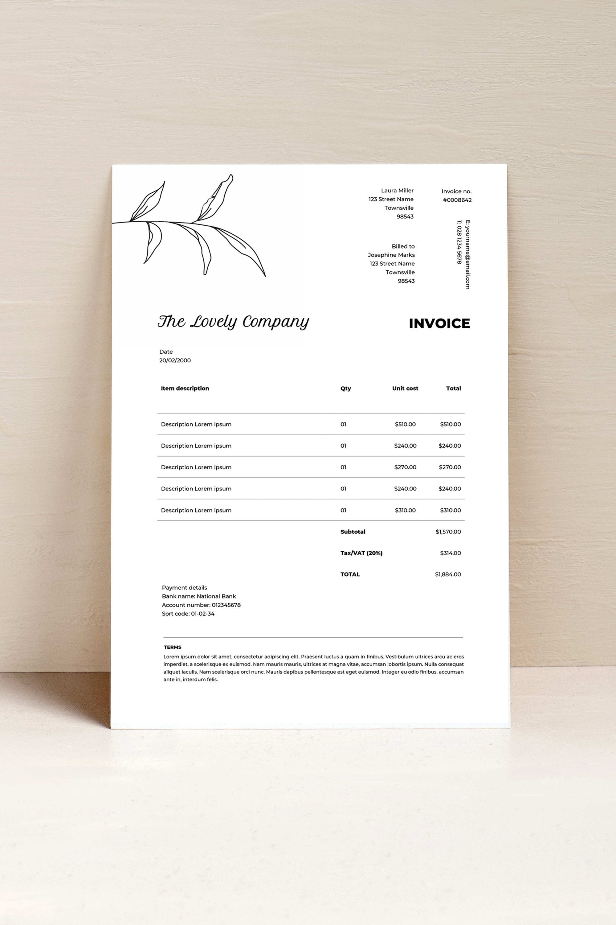 wedding-invoice-template