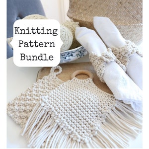 Knitting for Kitchen, Kitchen Knitting Patterns, Knitting Pattern Dishcloth, Knitting Pattern Coaster, Knitting Pattern Napkin Ring