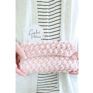 Crochet Clutch Bag Pattern | Easy DIY Clutch Purse Instructions & Tutorial for Beginners