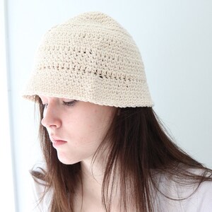 crochet bucket hat pattern, crochet bucket hat pattern for women, bucket hat pattern, crochet summer hat pattern, crochet sun hat pattern image 2