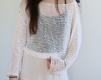 【COSYHARU】Barton semi-crop warmer knitwear Barton semi-crop warmer knitwear - 코시하루