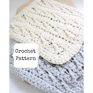 Crochet Dishcloth Pattern, Crochet Trivet Pattern, Kitchen Dishcloth Pattern, Crochet Potholder Pattern, Crochet Farmhouse Kitchen