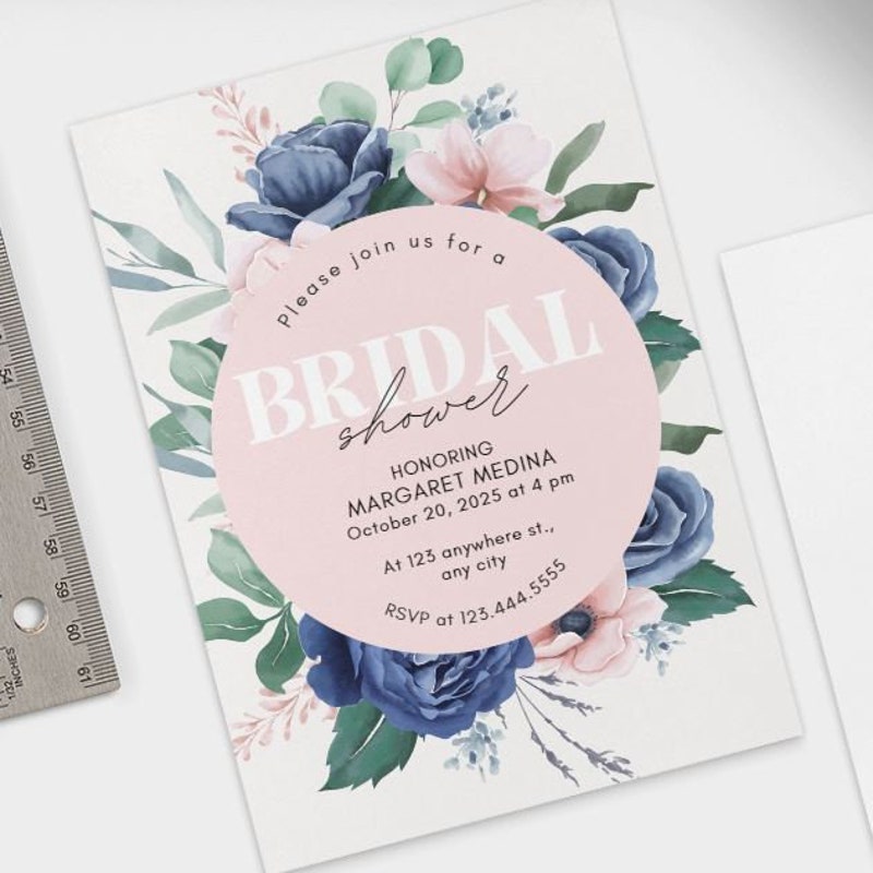 Navy Bridal Shower - Etsy