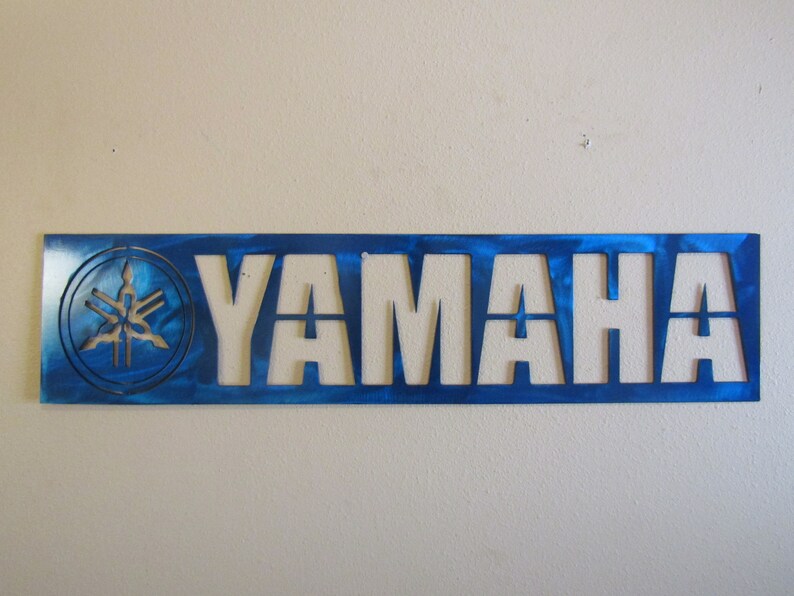 Yamaha Steel Sign Etsy Singapore