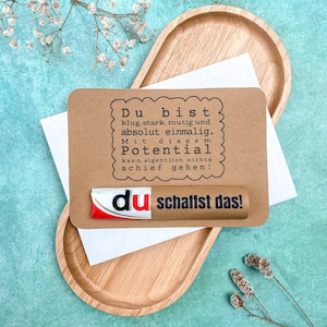 Glücksbringer Karte mit Duplobanderole zum Ausdrucken
