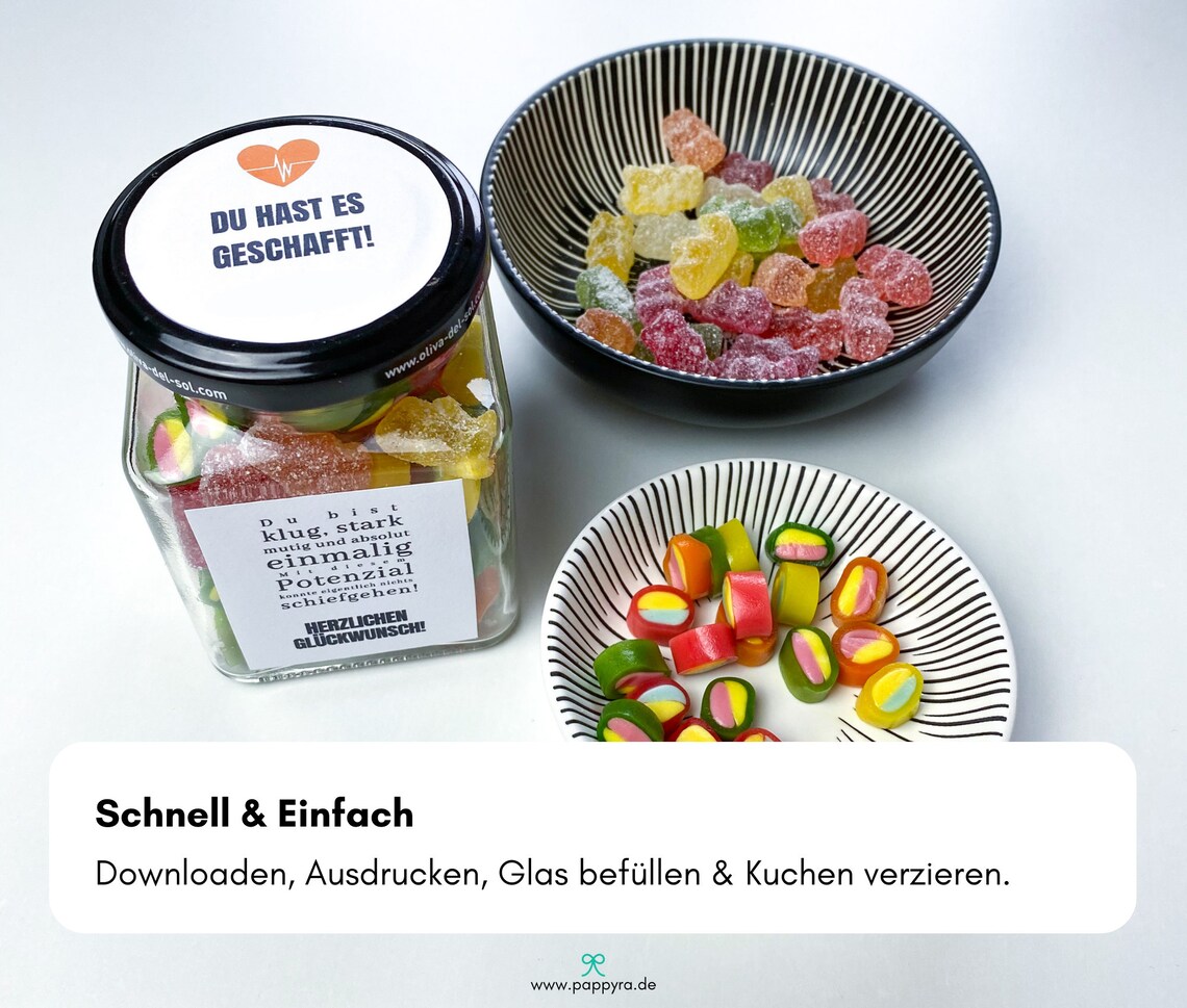 Doktortitel Geschenk Promotion Medizin Graduation Etsy