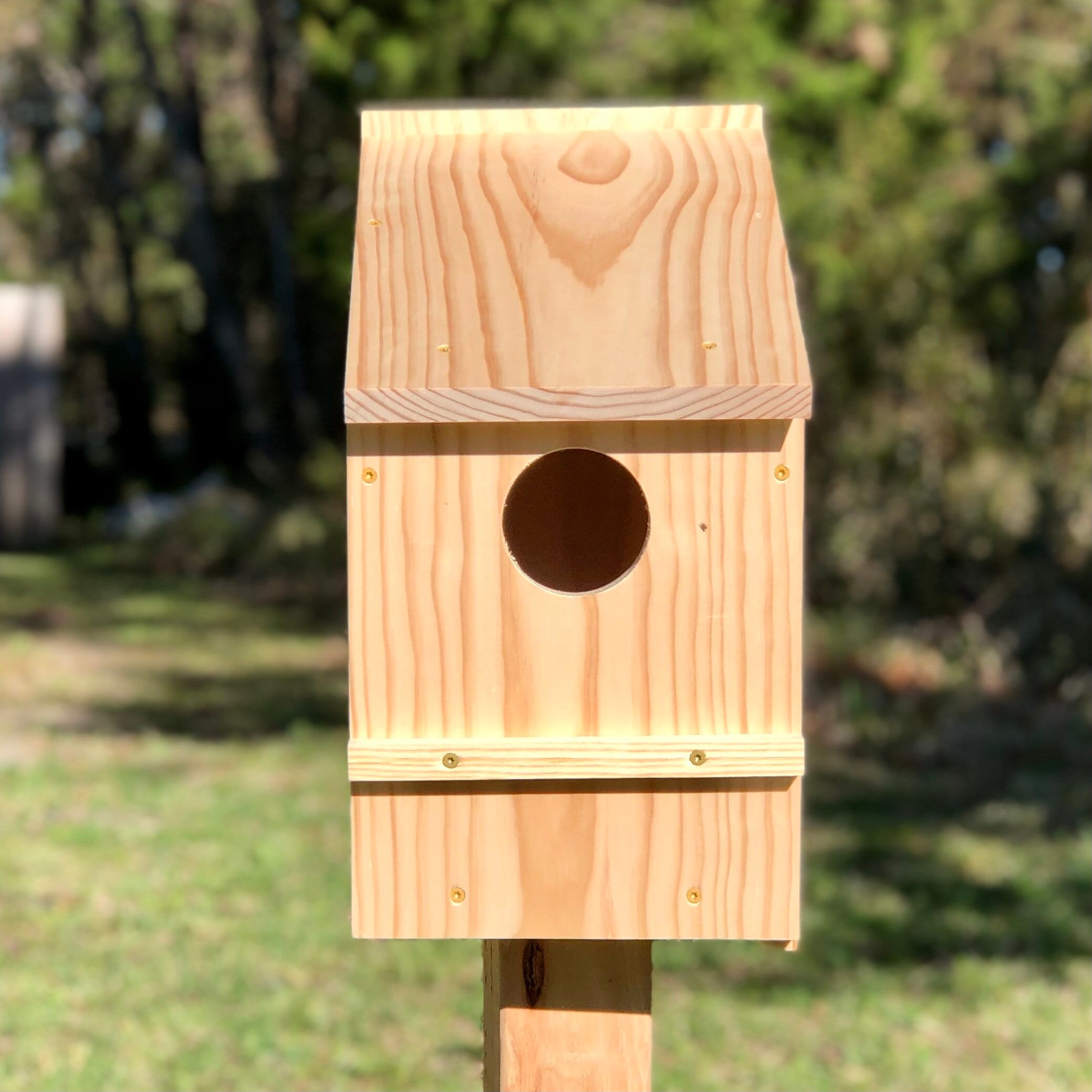 Squirrel Nesting Box Side Opening 21H x 10W x12L Etsy