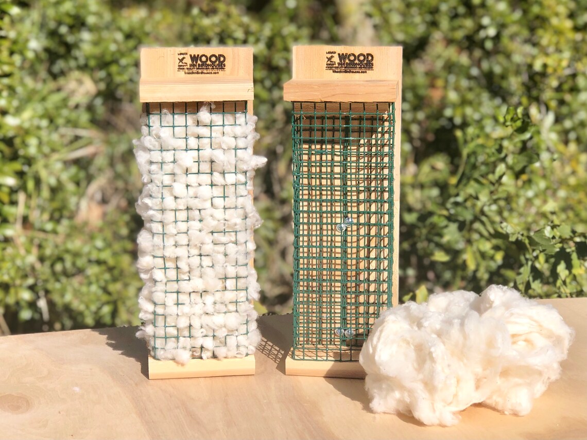 Bird Nest Cotton / Nesting Material Holder Nest Material Etsy