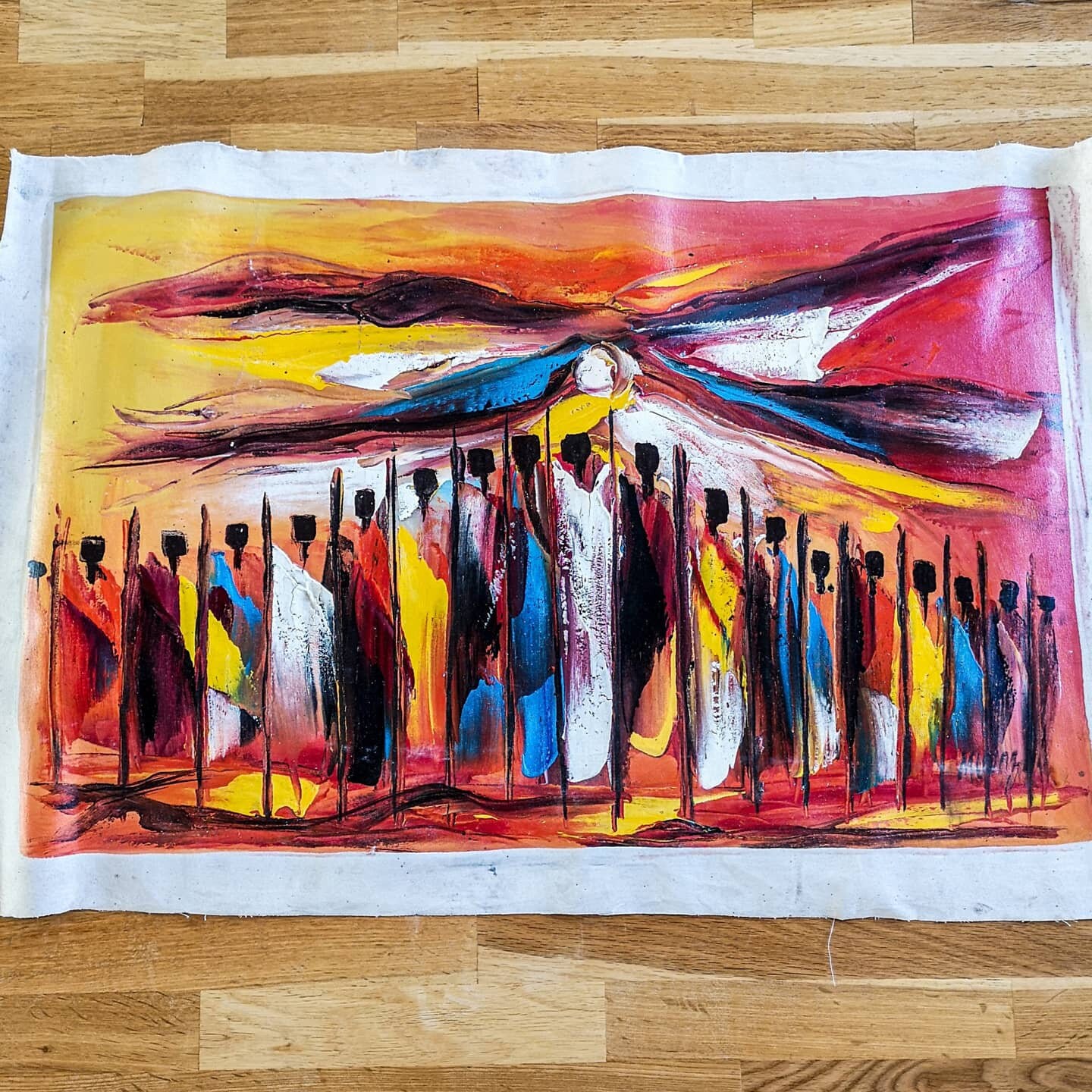 Toile Peinture à L'huile - Orange Is The New Black