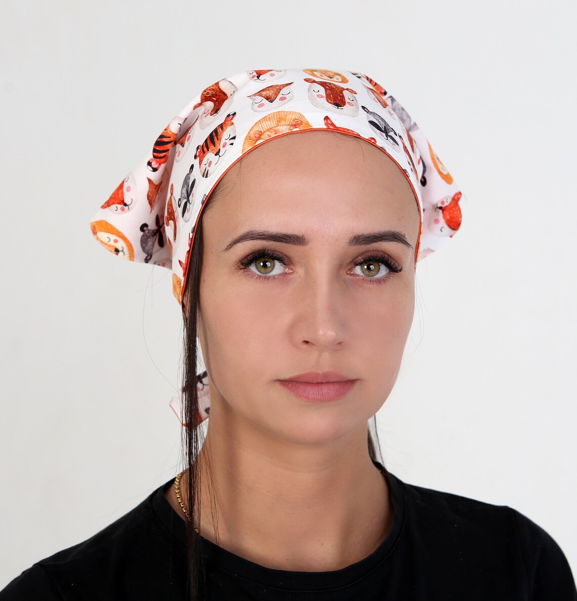 Funny print reversible bandana retro 90s bandana. Hair band Etsy