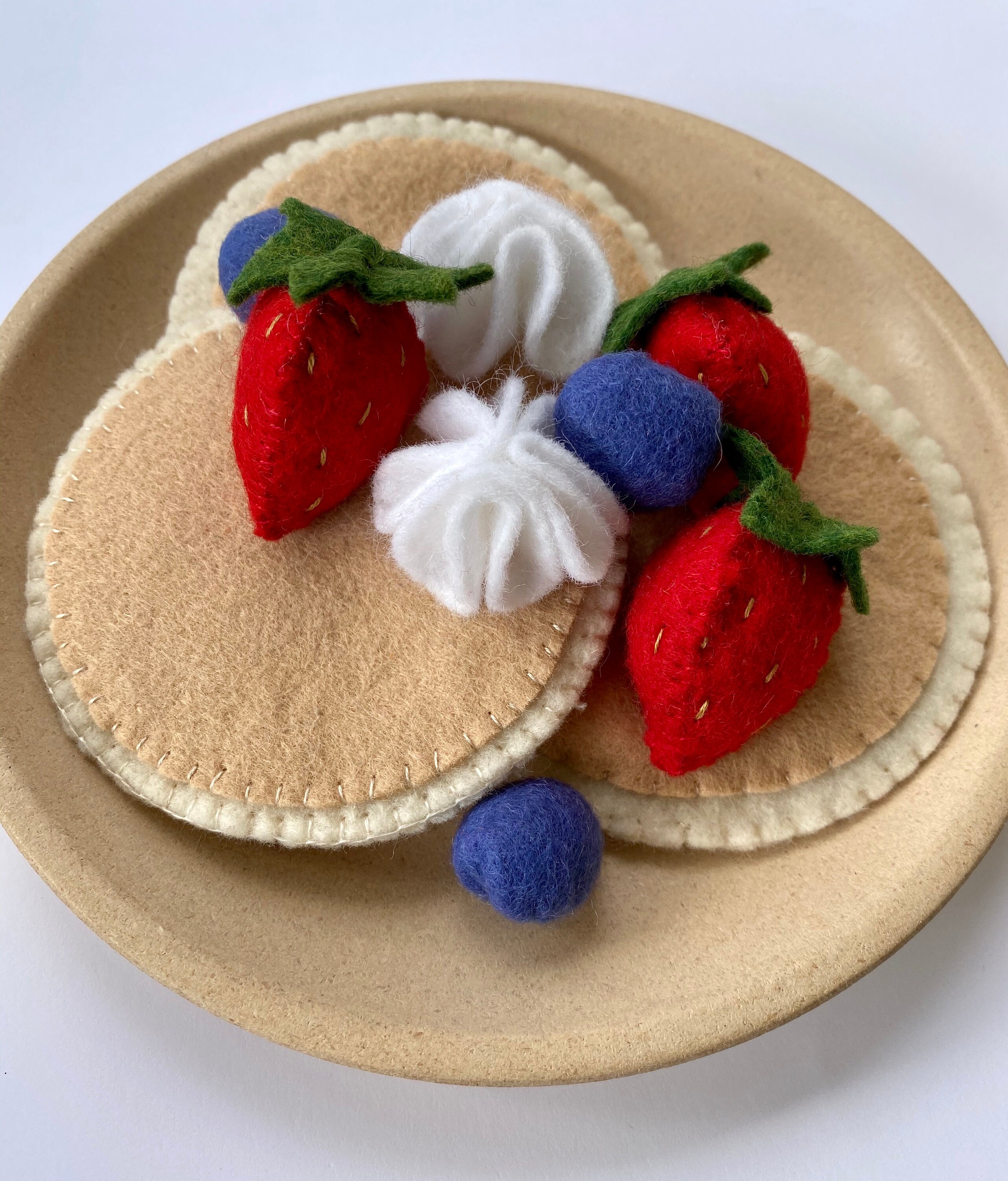 Felt Breakfast Set/felt Breakfast Food/felt Pancakes/felt Etsy