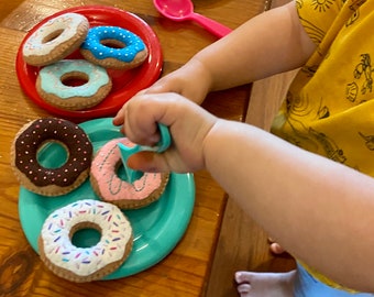 Felt Donuts/Play Donuts/Felt Food/Pretend Donuts/Pretend Food/Felt Food