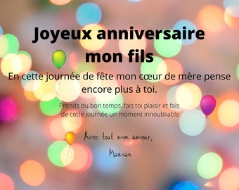 Joyeux Anniversaire Etsy Joyeux Anniversaire Etsy