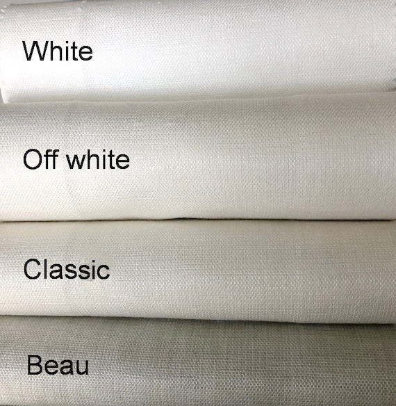 Laura Sheer Linen Blend Curtains Fabric Swatches