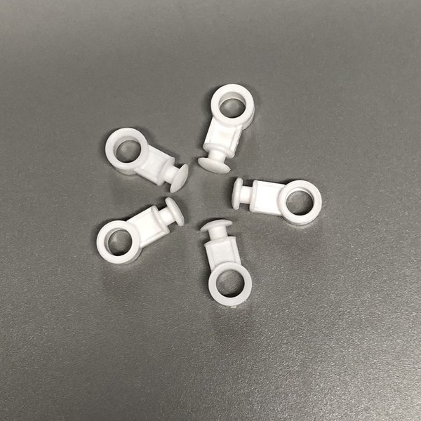Plastic Ripple Fold Snap Connectors