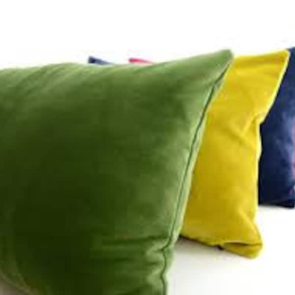 Luxury Velvet Pillow Cover, Velvet Throw Pillow, Decorative Velvet Pillows, Velvet Cushion Case