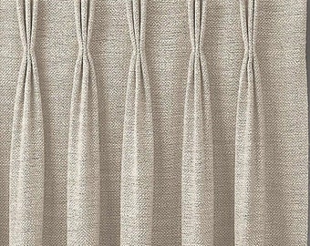 Agregue pliegues de pellizco, pliegues franceses, ojales, cinta adhesiva  con cuentas o estilo de pliegue ondulado a los paneles de cortinas -   México