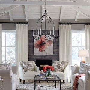 Palazzo - Custom Faux Raw Silk Drapery Panels, Pinch Pleated Drapes, French Pleats, Inverted Pleats, Blackout Curtains available.