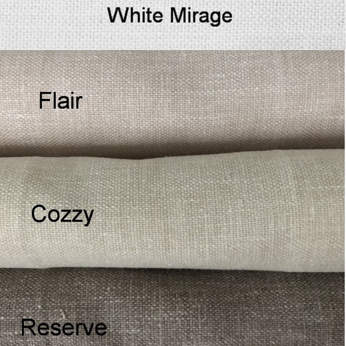Natural 100% Linen Curtains Fabric Swatches Collection - Etsy