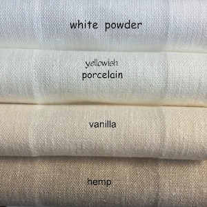 Applause Collection Linen Curtains Fabric Swatches