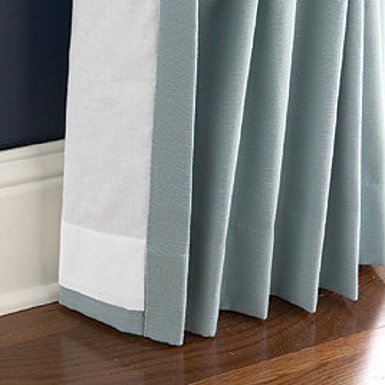 Napped Lining White by the Yard Drapery Lining Curtains Etsy