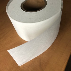 Medium Weight Sew on Drapery Header Stiffener 4&quot;, 5&quot; & 6&quot; wide, Sew on Drapery Heading tape.