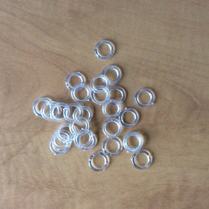 Rings for Roman Shades, Balloon Shade Rings,  DIY Sewing Supplies, Drapery Supply, Curtains Supply