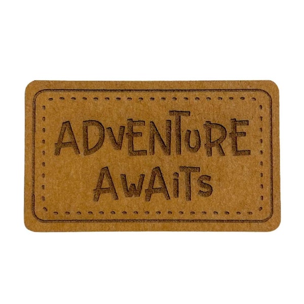 5x SnaPpap Label - Adventure Awaits