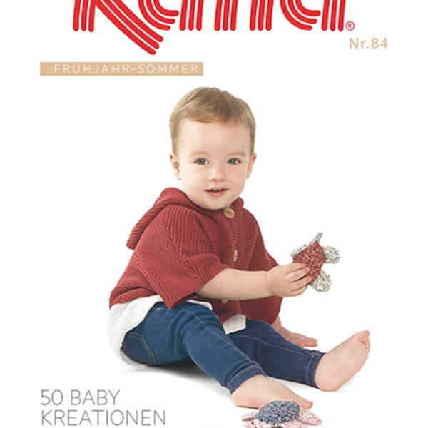 Knitting Magazine Katia Wool Numéro 84 S/S 50 Baby Creations