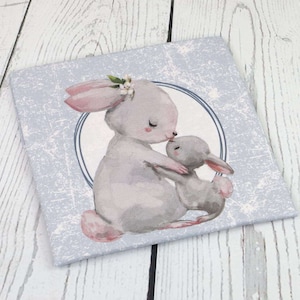 Tissu jersey - Bunny PANEL - Maman & Enfant