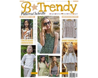 Zeitschrift B-Trendy #20 - Mädchen, Jungs, Gr. 80-176 Nähen Schnittmuster