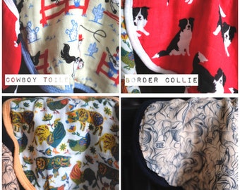 CLEARANCE - 2 in 1 Burp Cloth & Bib