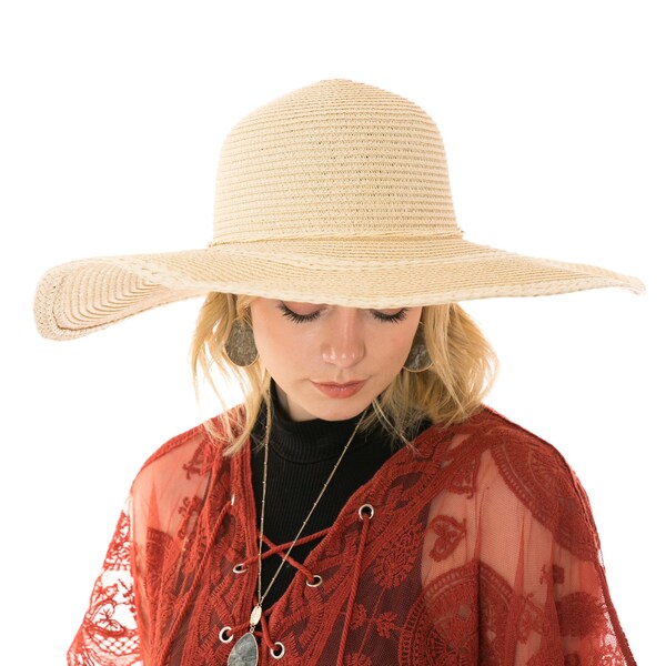 Oversized Straw Hat Etsy