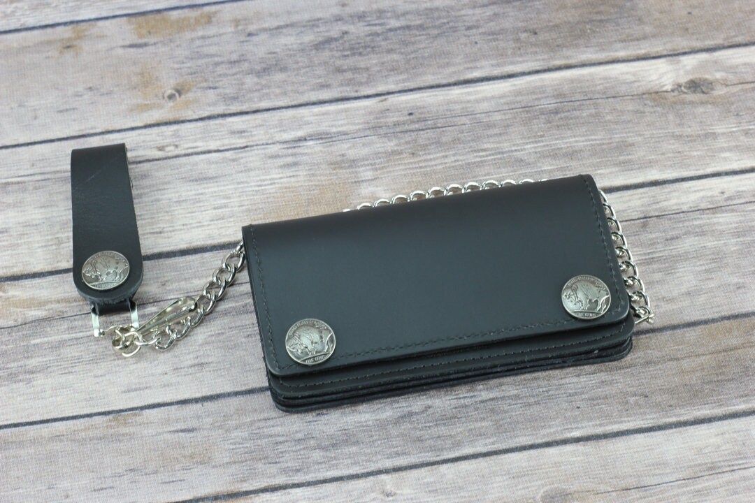 Buffalo Nickel Chain Wallet - Etsy
