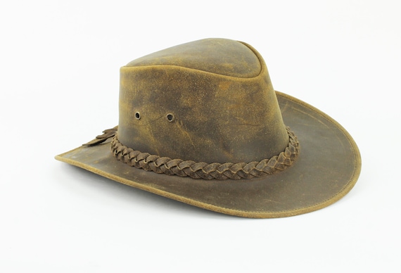 Duke Felt | Mens Brown Cowboy Hat | Leather Hat Band by American Hat Makers