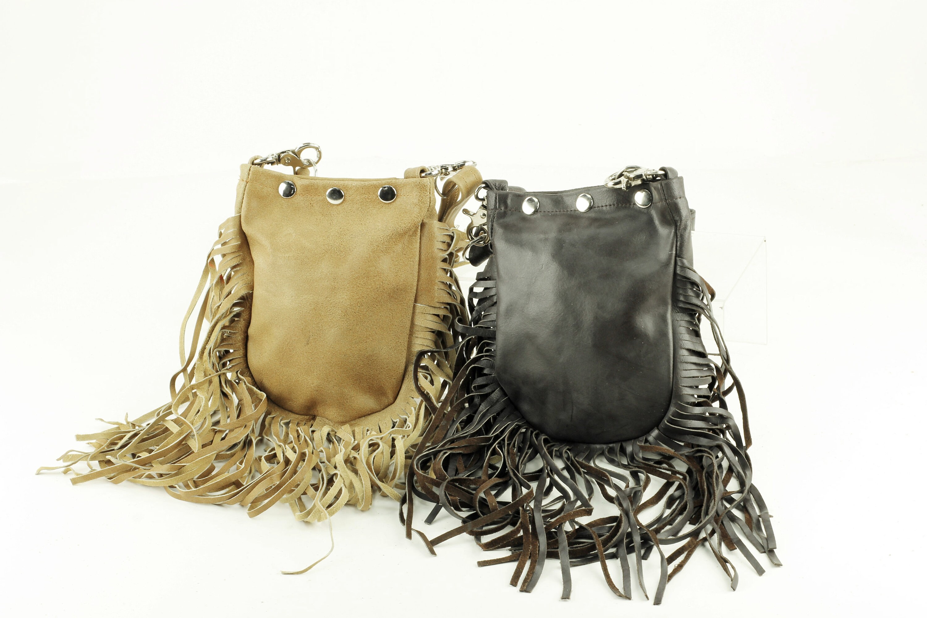 Small Fringe Leather Crossbody Bag Leather Fringe Purse Etsy