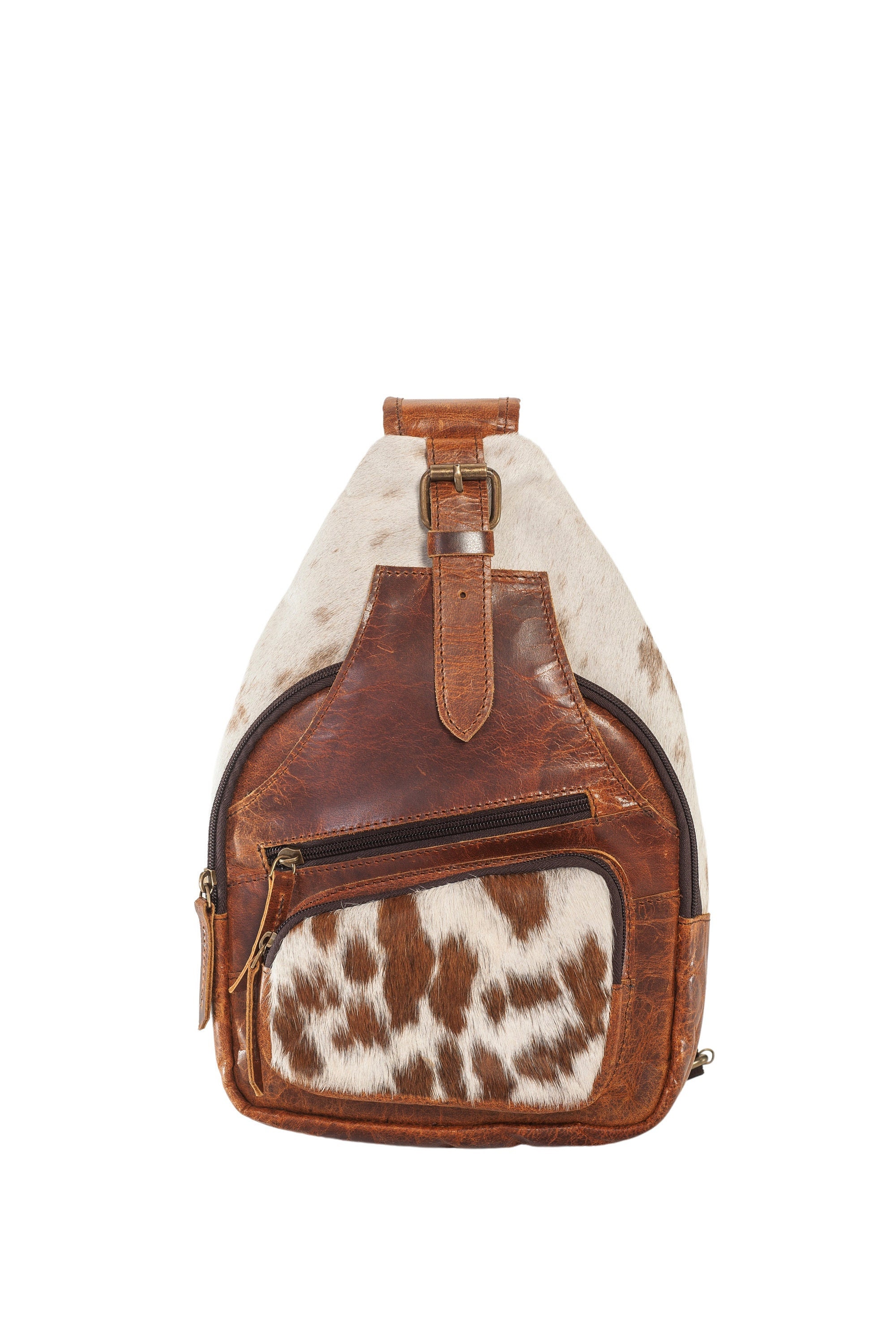 Bourbon Pull up Natural Grain Cowhide Leather Genuine Cow Leather
