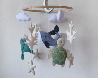 sea animal baby mobile