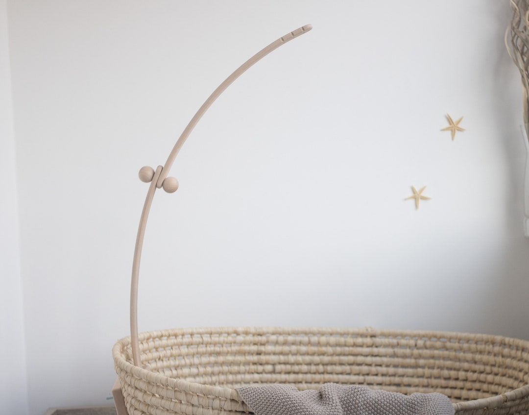 Wooden Baby Mobile Arm/holder.natural Hanger for Baby Crib.eco Etsy