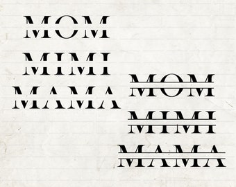 Download Mom With Kids Names Svg Etsy