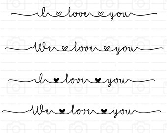 Download We Love You Svg Etsy