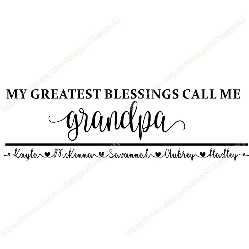 Free Free 272 Blessed With Grandkids Svg SVG PNG EPS DXF File