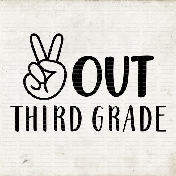 Peace Out Third Grade Graduation Shirt Last Day Of School Peace Out Third Grade Graduation Shirt Last Day Of School