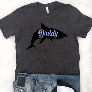 Fathers Day SVG DAD Svg DAD Shirt Svg Png Daddy Shark - Etsy