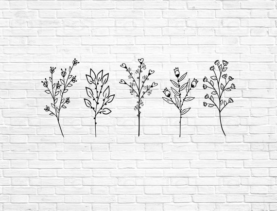 Flores silvestres svg Floral svg Flor salvaje svg bosquejo - Etsy España Flores silvestres svg Floral svg Flor salvaje svg bosquejo - Etsy España